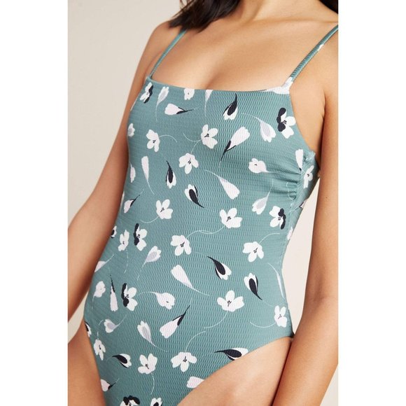 Anthropologie Vitamin A Jenna Textured Swimsuit - Picture 4 of 10